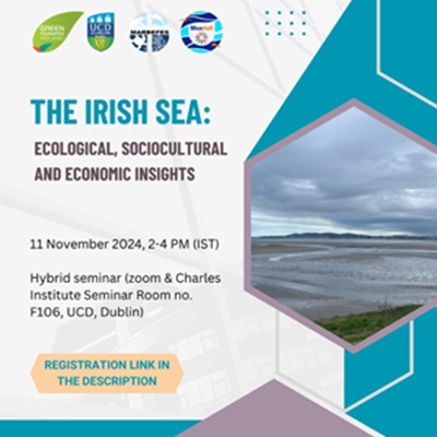 The Irish Sea seminar poster November 2024